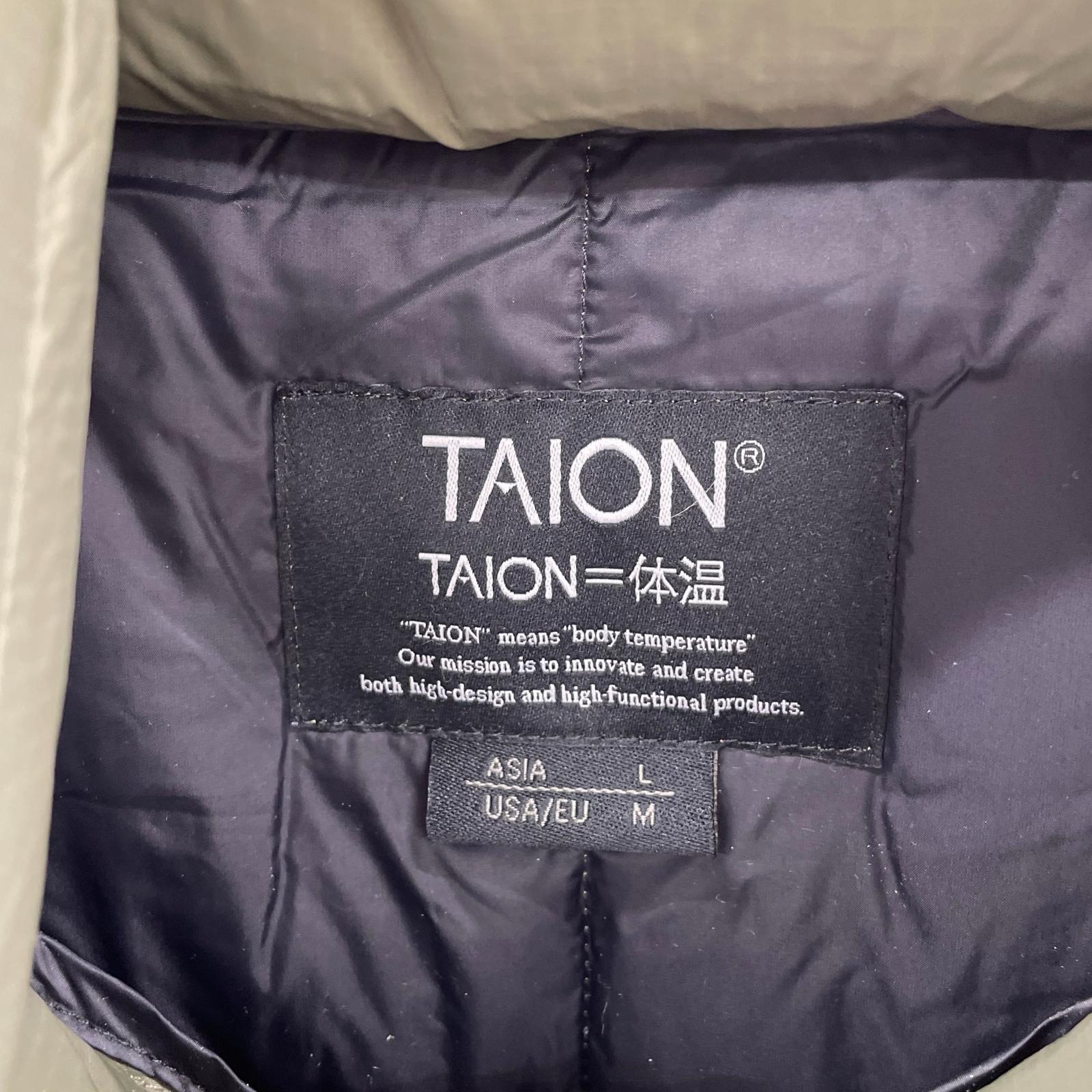 ダウンジャケット TAION 126WZX (L) L