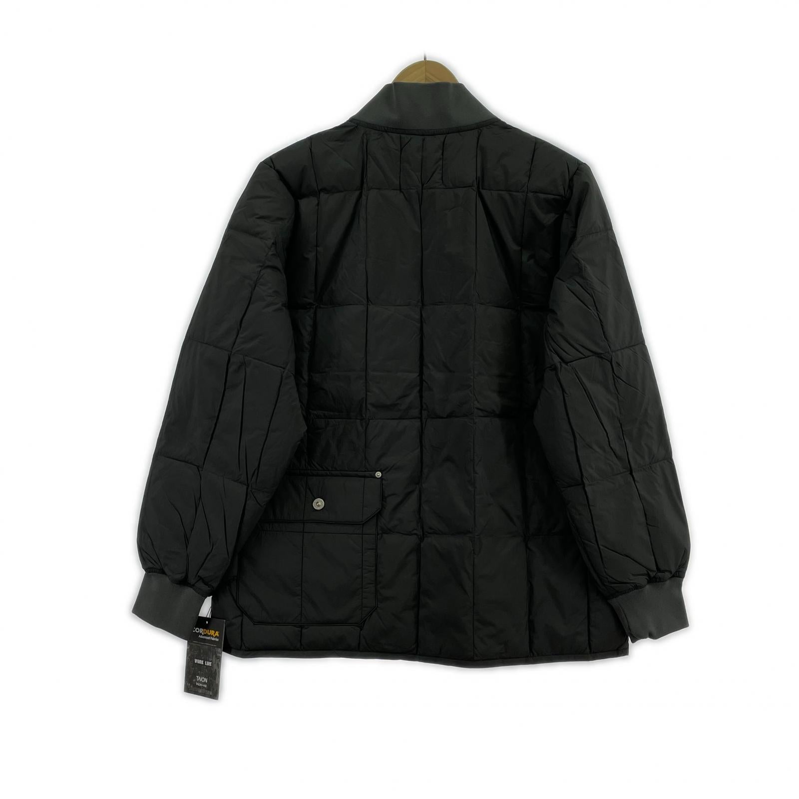 ダウンジャケット TAION 108WZWK (XL) ブラック