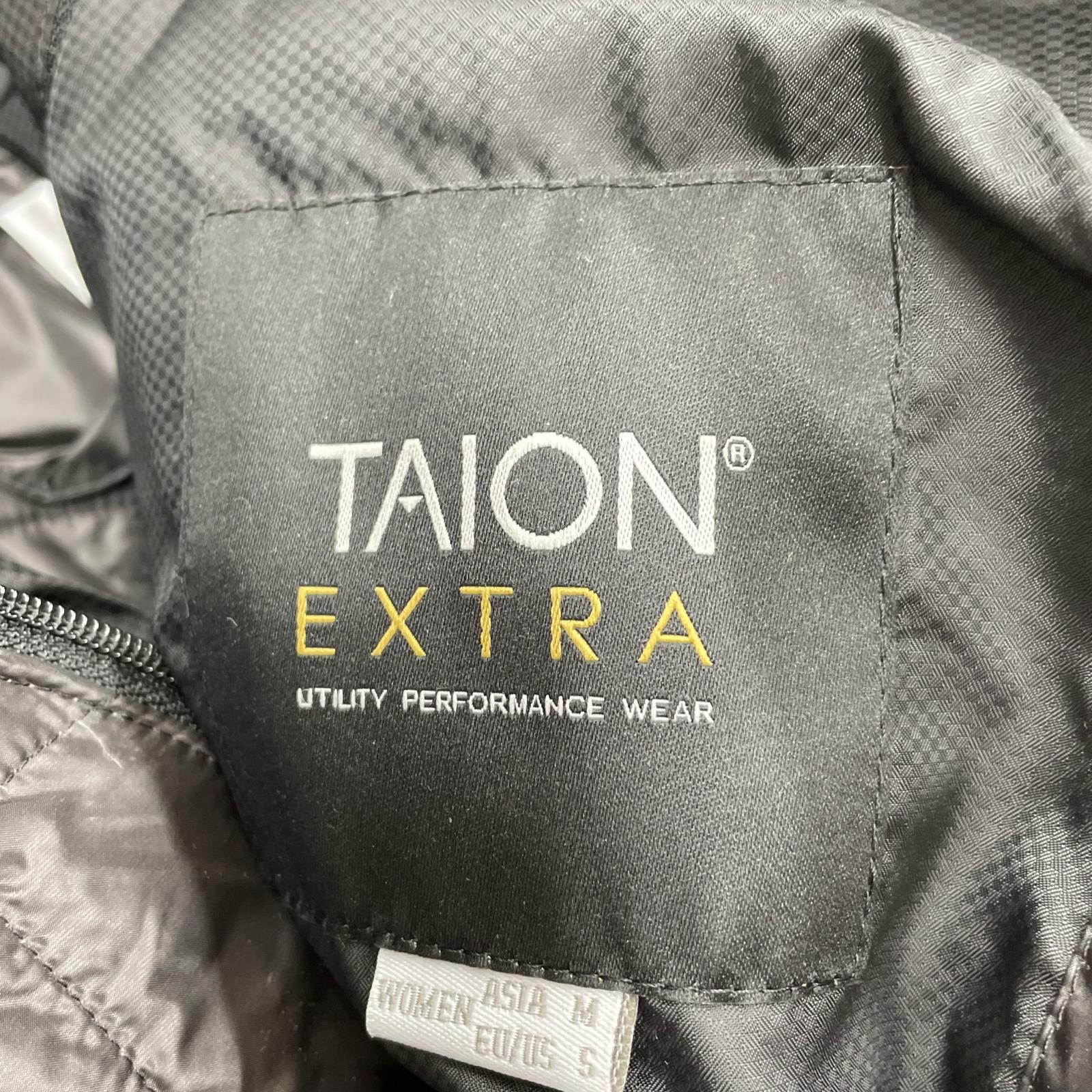 ダウンジャケット TAION EX-W042-SET (M) M ブラック
