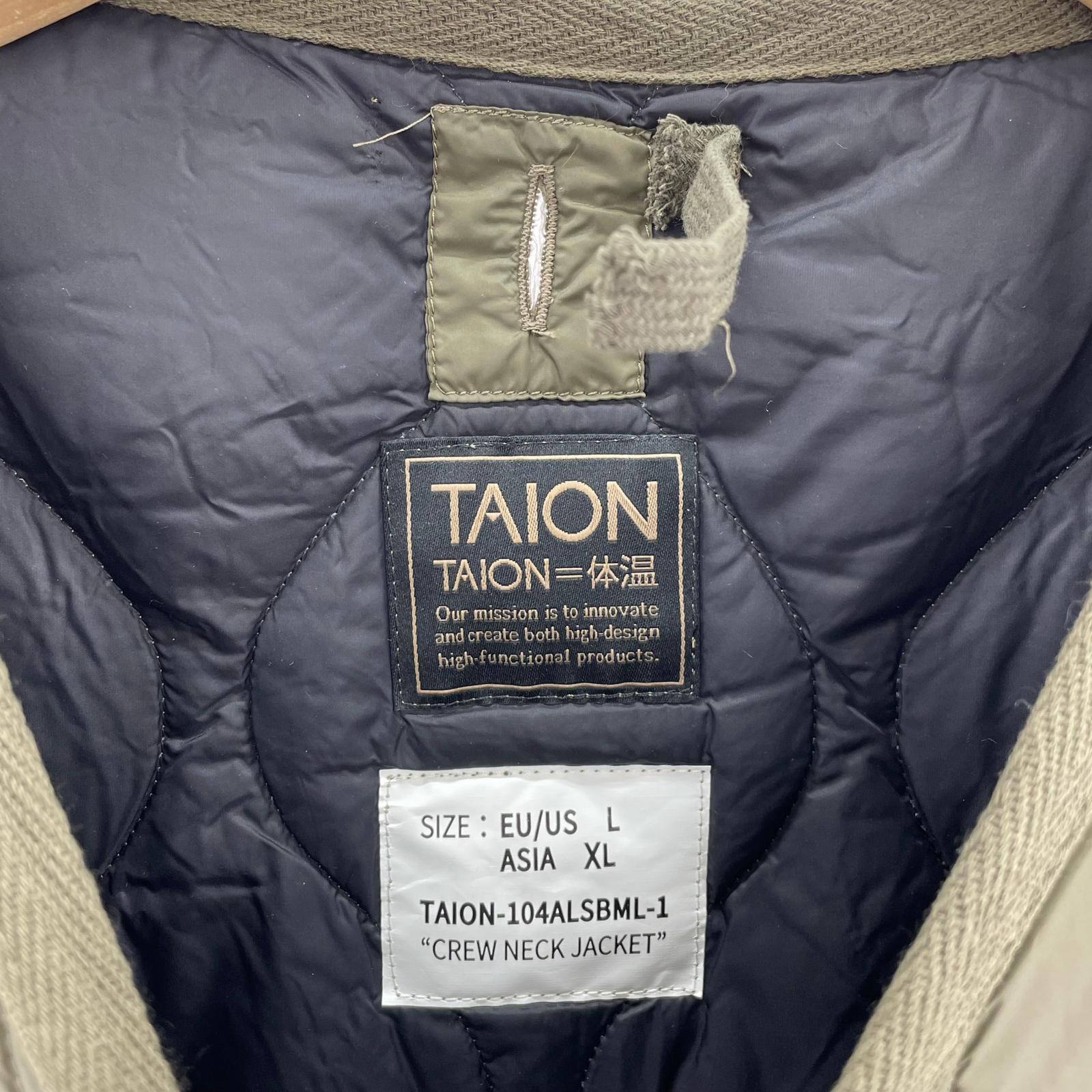 ダウンジャケット TAION 104ALSBML-1 (XL)