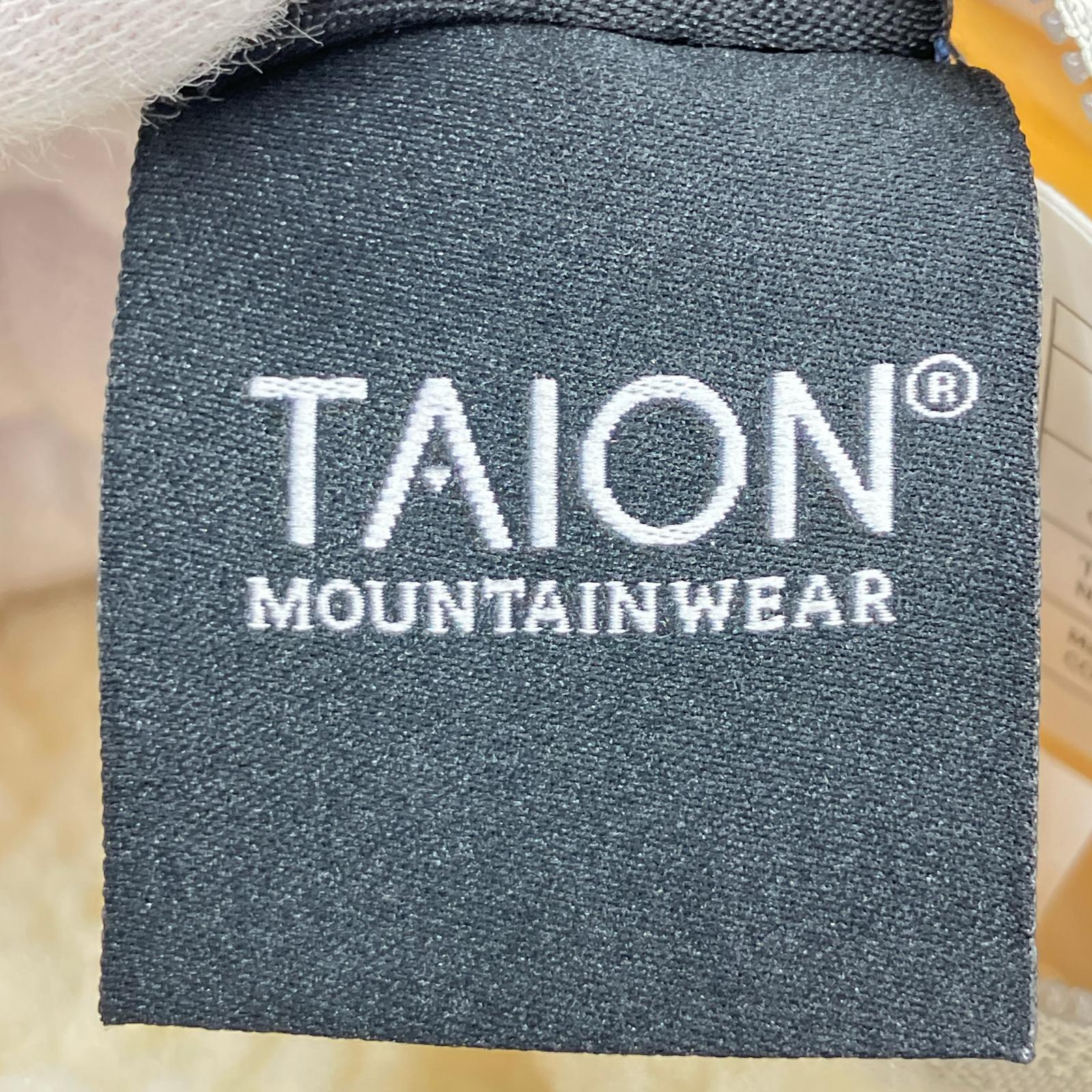ダウンベスト TAION MOUNTAIN REVERSIBLE (XL) ホワイト