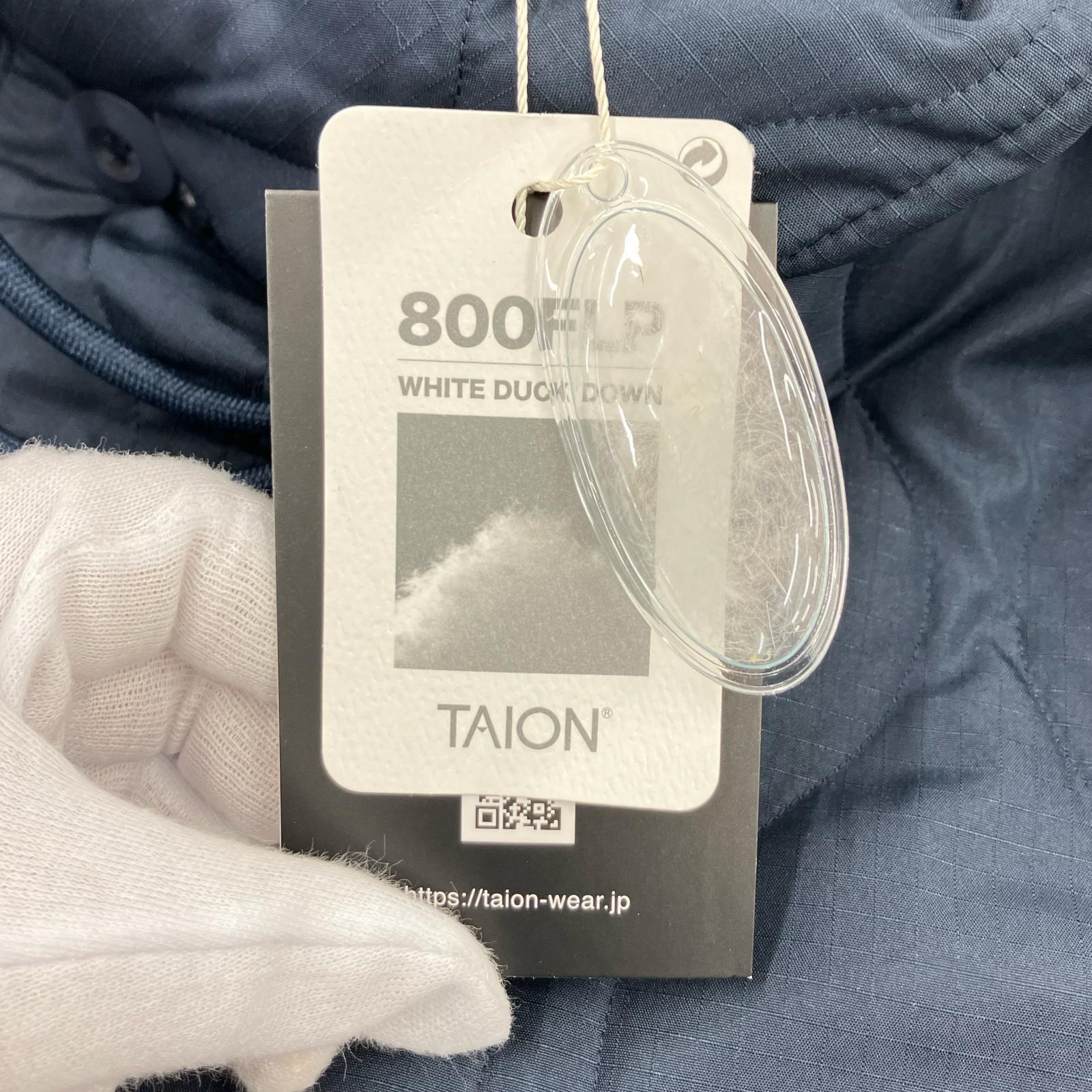 ダウンジャケット TAION 106PML-1 (L) L ネイビー
