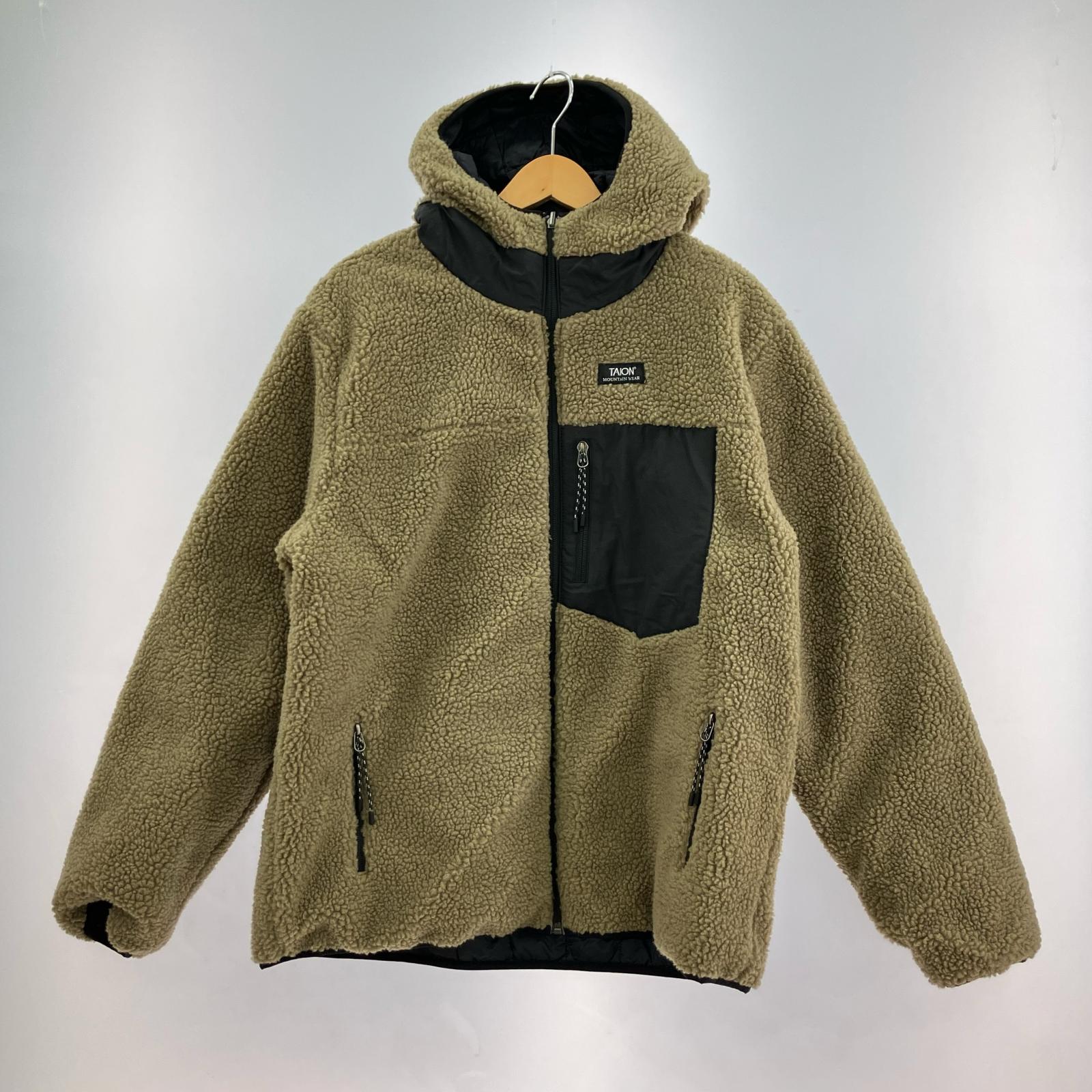 ダウンジャケット TAION マウンテン リバーシブル (XL)