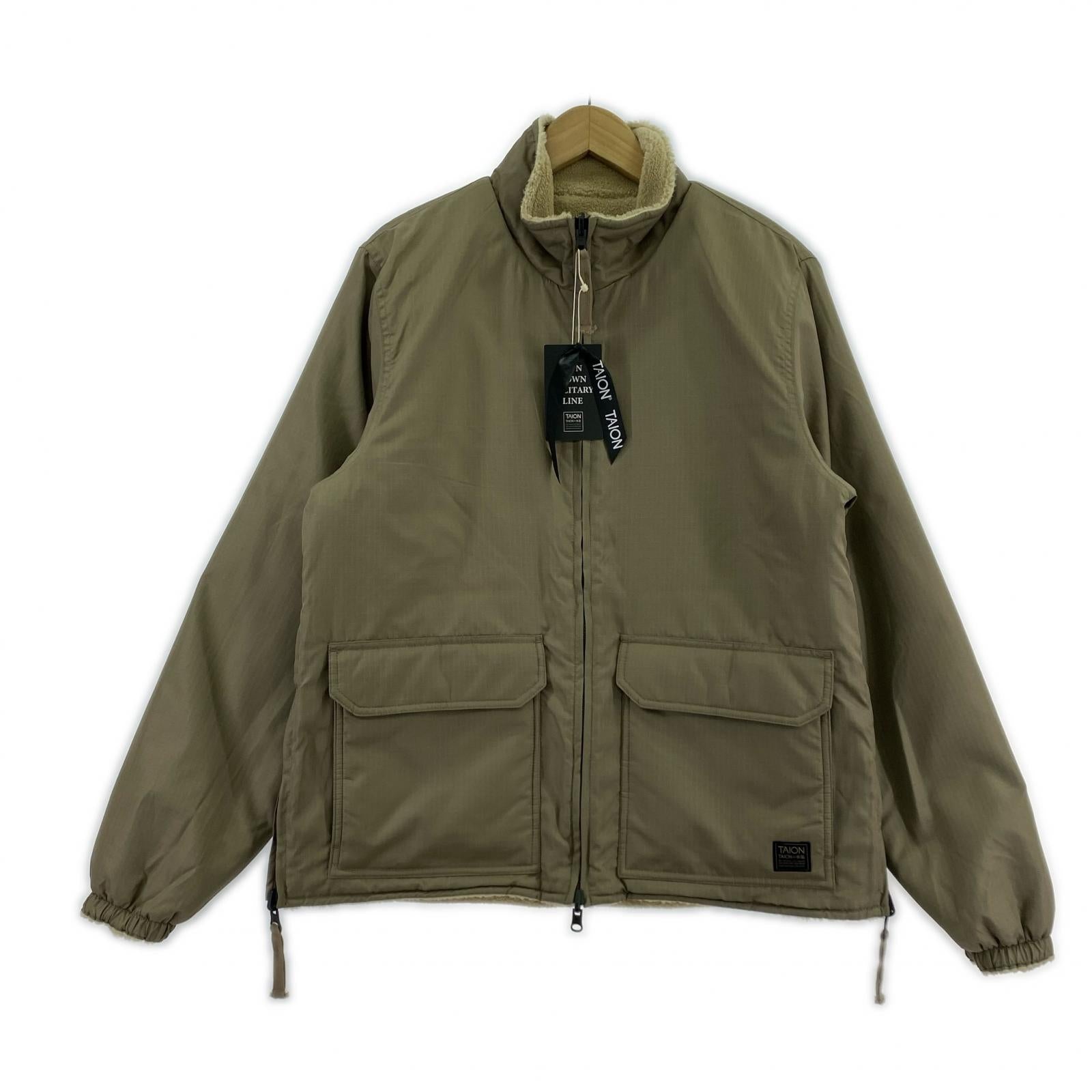 ブルゾン TAION NON DOWN MILITARY