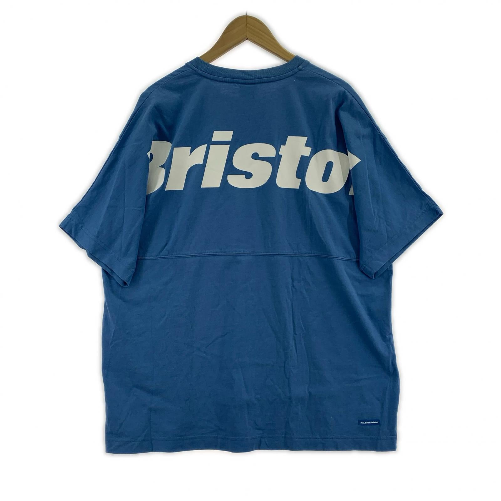 半袖Tシャツ LOGO WIDE TEE L ブルー