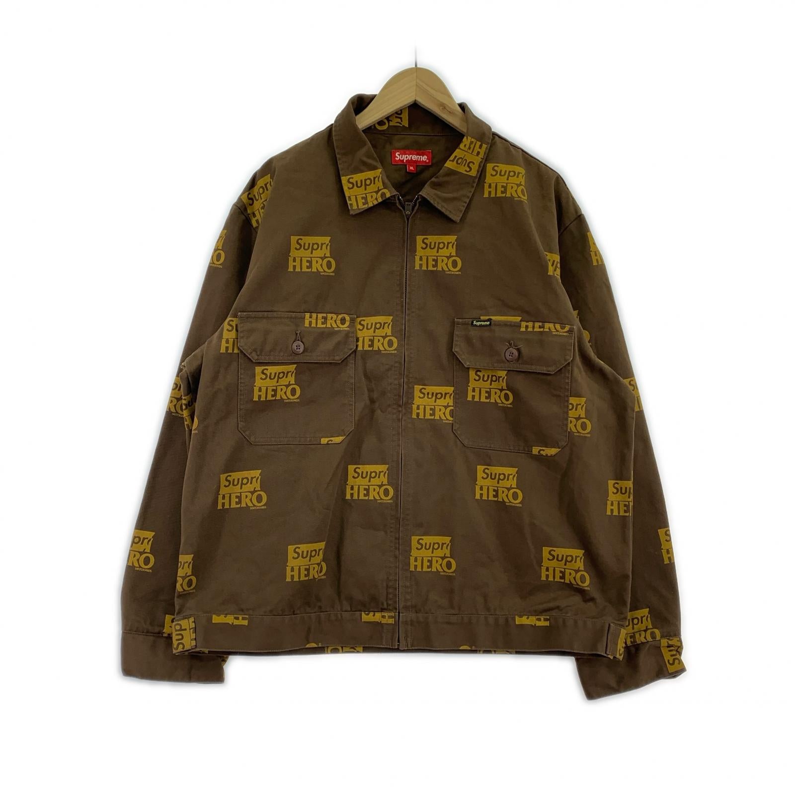 ジャケット ANTIHERO Work Jacket Brown (XL) ブラウン
