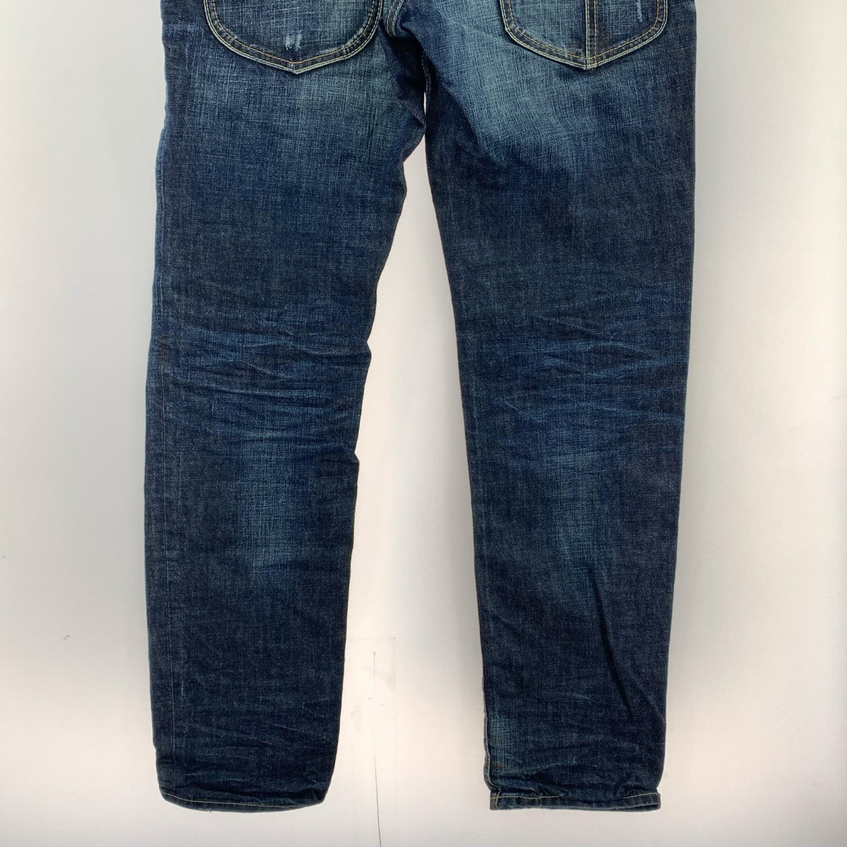 デニムパンツ 11AW Leather Strap Sexy Regular Pants 52 52