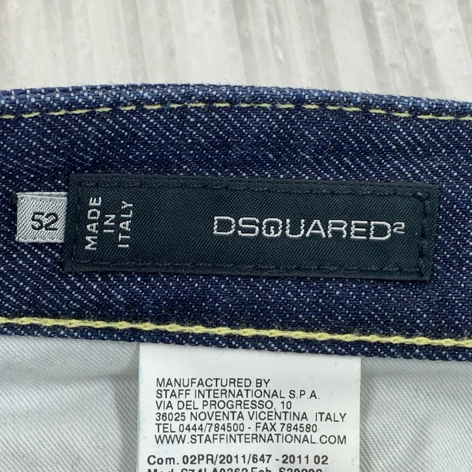 デニムパンツ 11AW Leather Strap Sexy Regular Pants 52 52