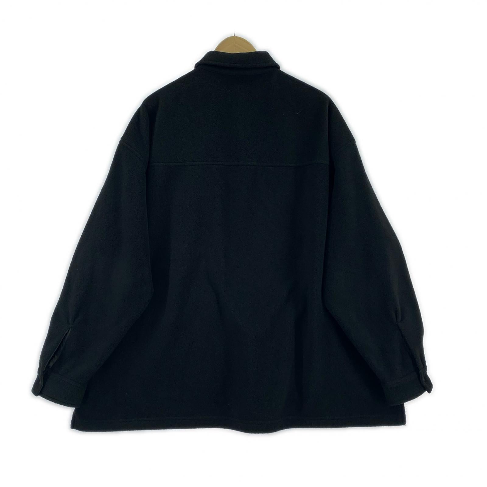 ジャケット 25AW MICRO FLEECE COVERALL BLK L ブラック