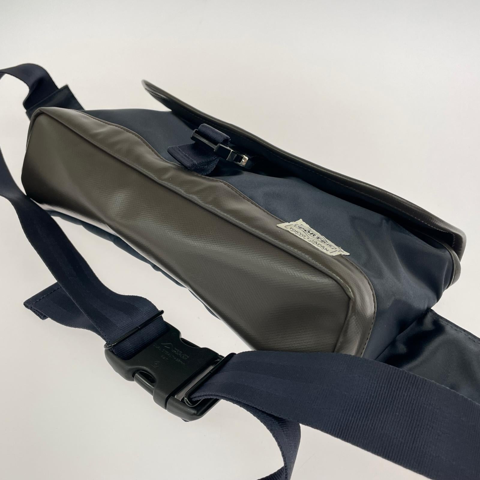 ショルダーバッグ PORTER×SAC'S BAR PORTER STORM ショルダーバッグ ネイビー ネイビー