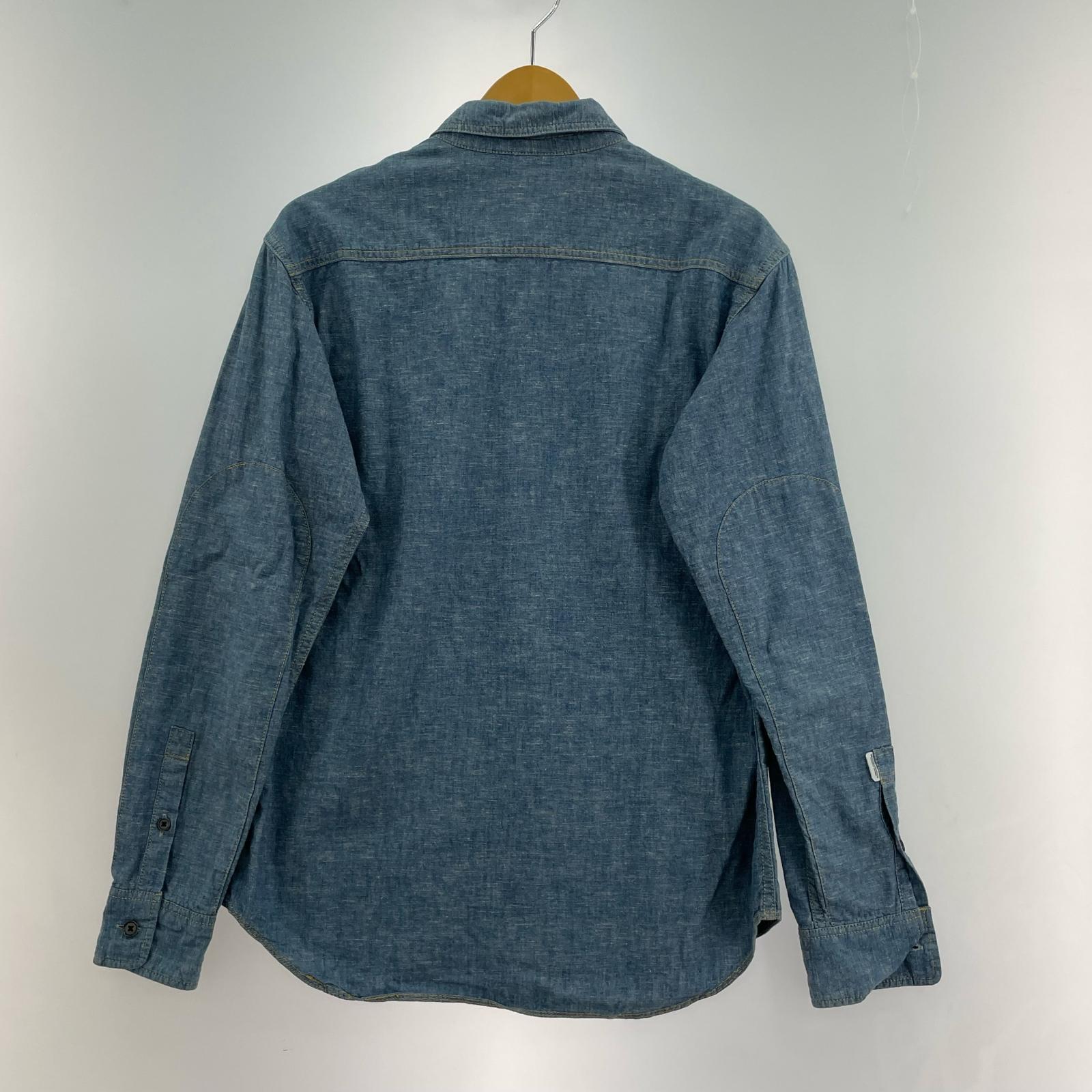 長袖シャツ NEIGHBORHOOD L/Sシャンブレーシャツ S ブルー