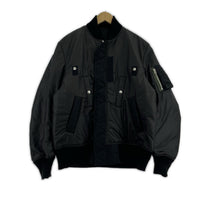 ジャケット 24ss Reversible bomber jacket 1 1 ブラック