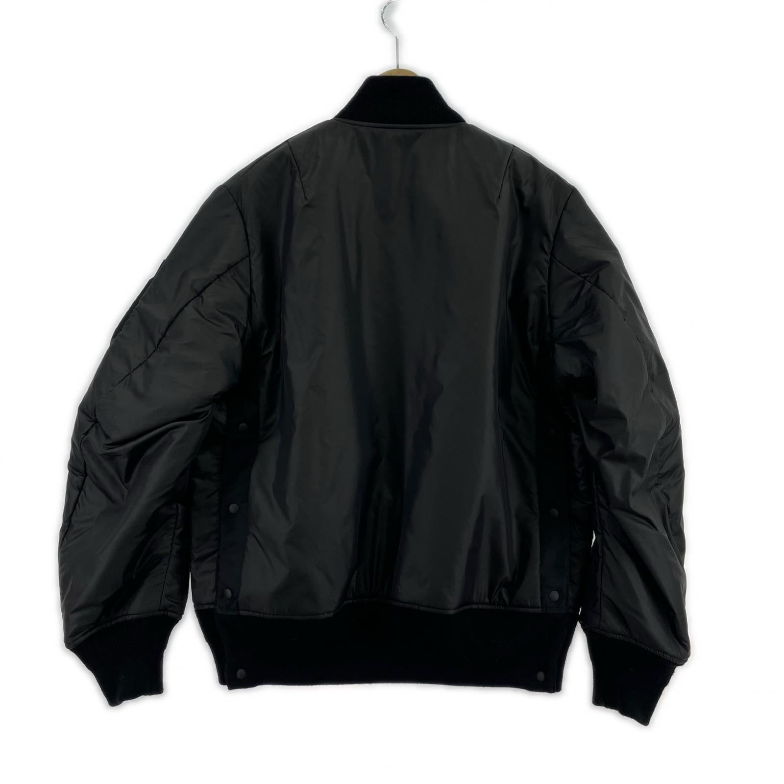 ジャケット 24ss Reversible bomber jacket 1 1 ブラック