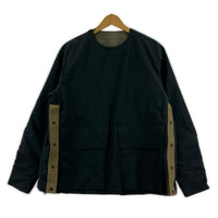 スウェット 23SS リップストップリバーシブルプルオーバー 1 1 ネイビー