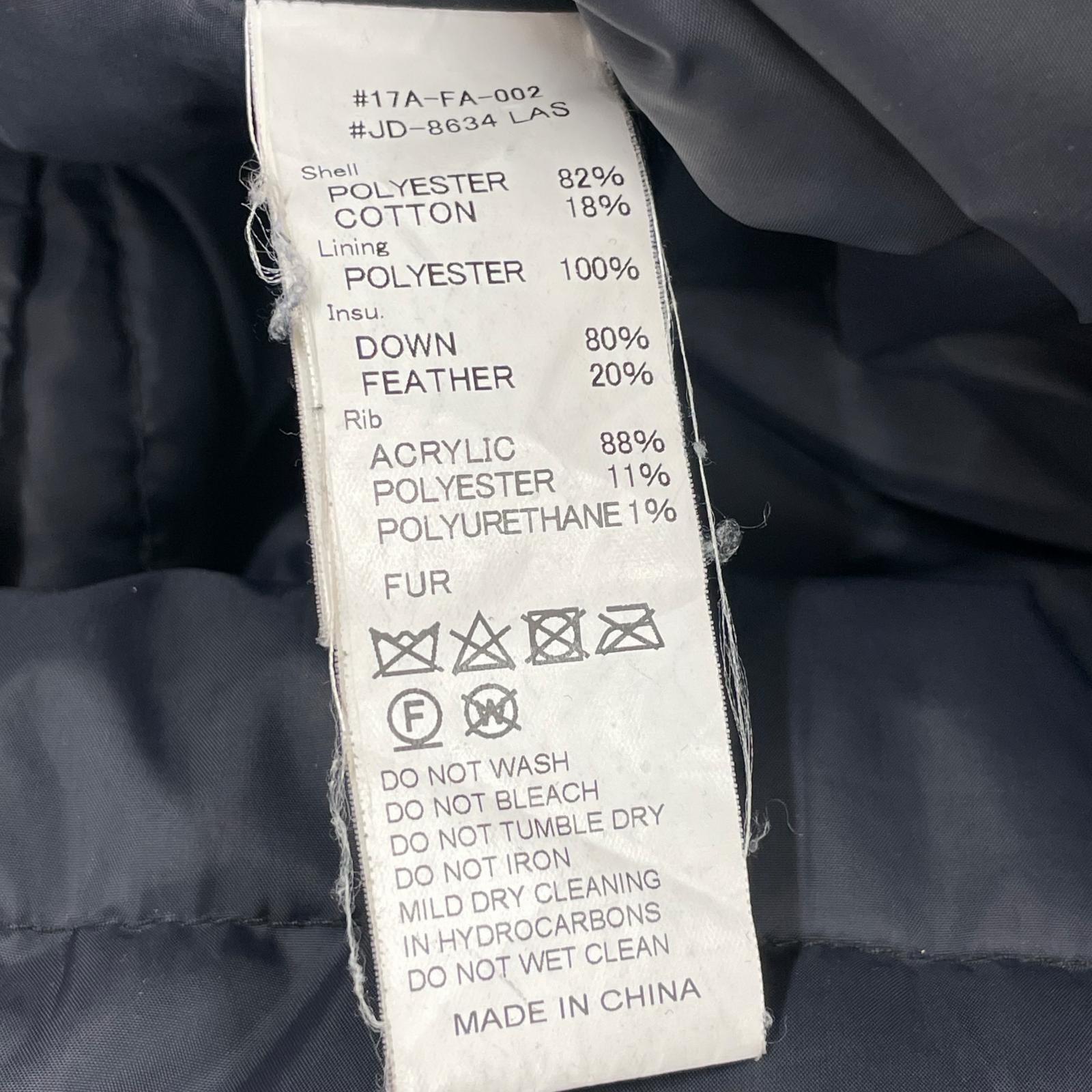 ダウンジャケット DOWN PARKA COAT 40 ブラウン