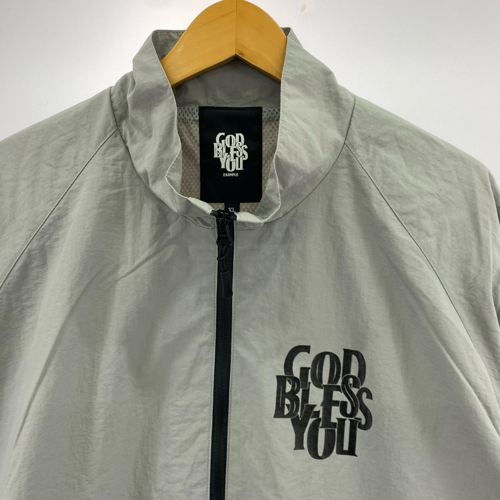 ジャケット example god bless you ジャケット グレー