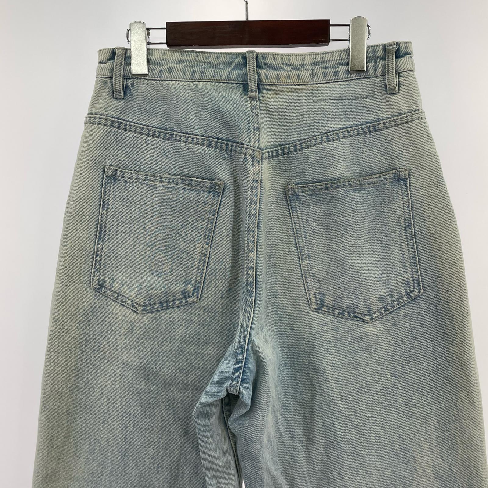 デニムパンツ ZARA デザインデニム