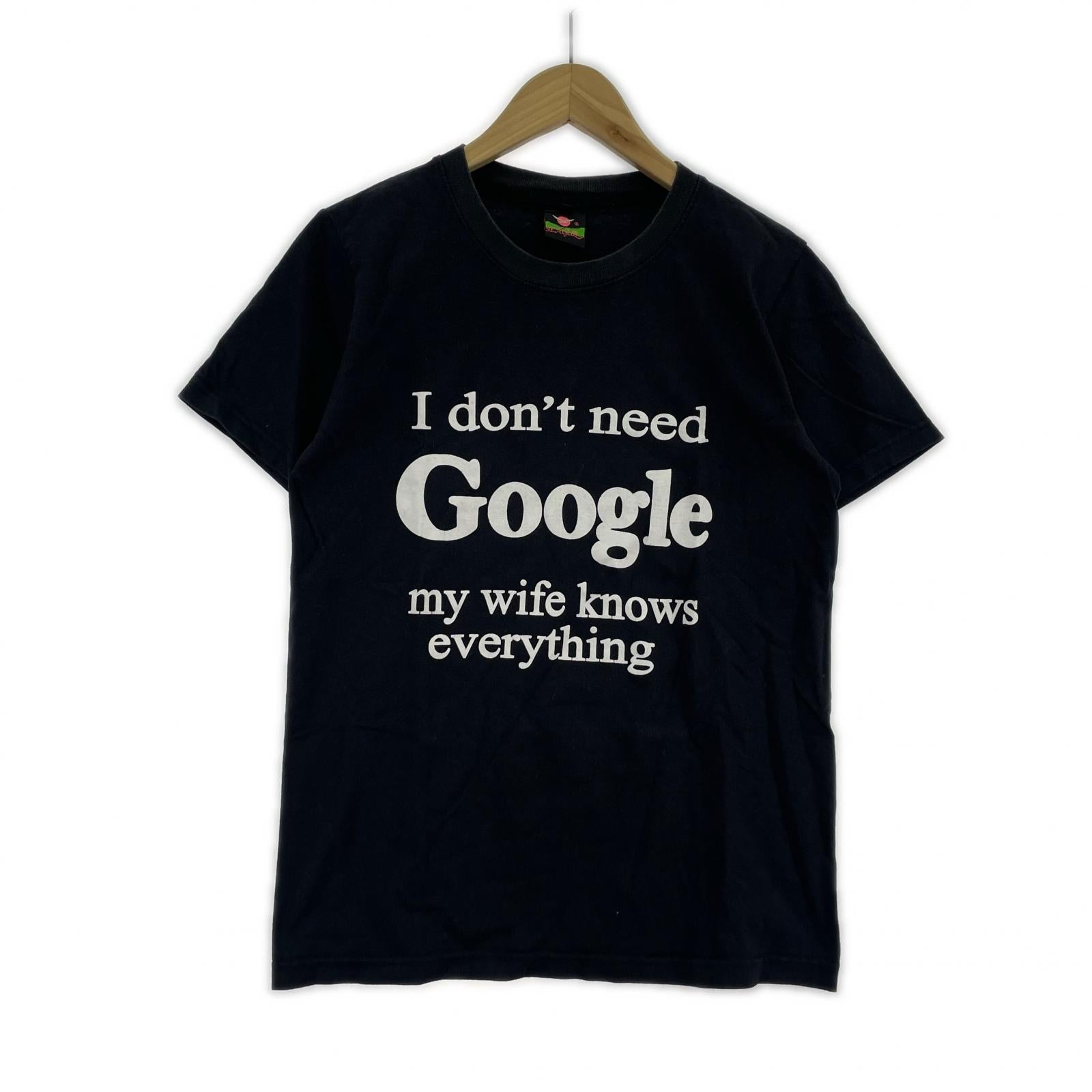 半袖Tシャツ 00s パロディ S/S カットソー M ブラック