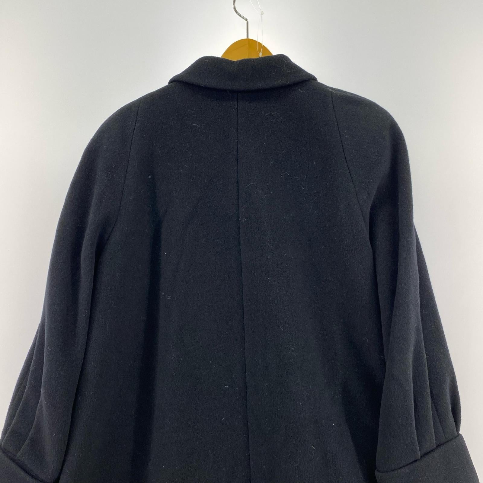 その他アウター レディース カシミヤ コート ブラック
