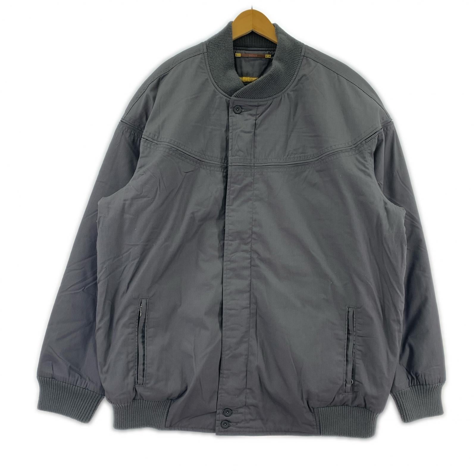 ジャケット Derby of San Francisco グレー/裏地ゴールド 2XL グレー