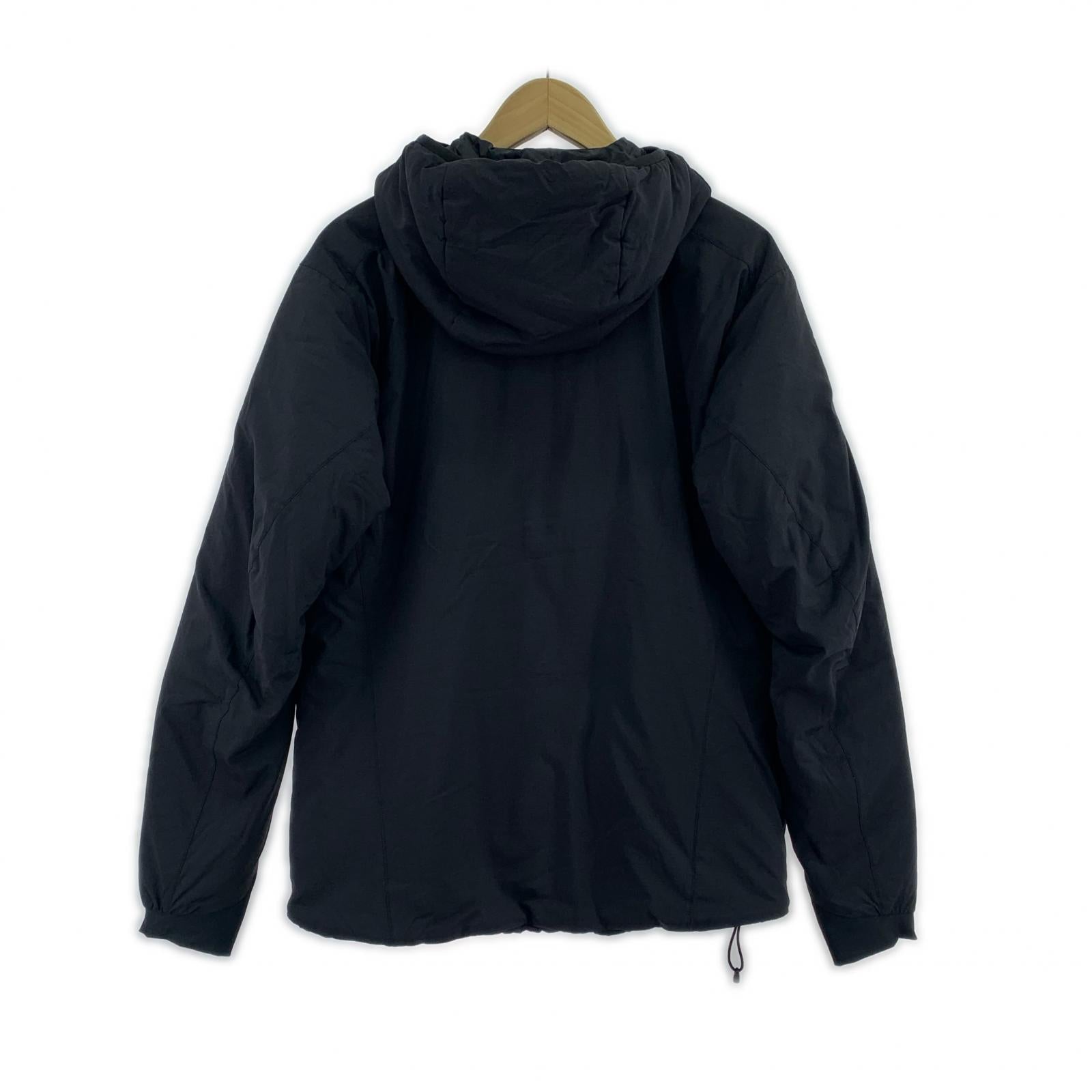 ダウンジャケット ATOM AR HOODY ブラック S S ブラック