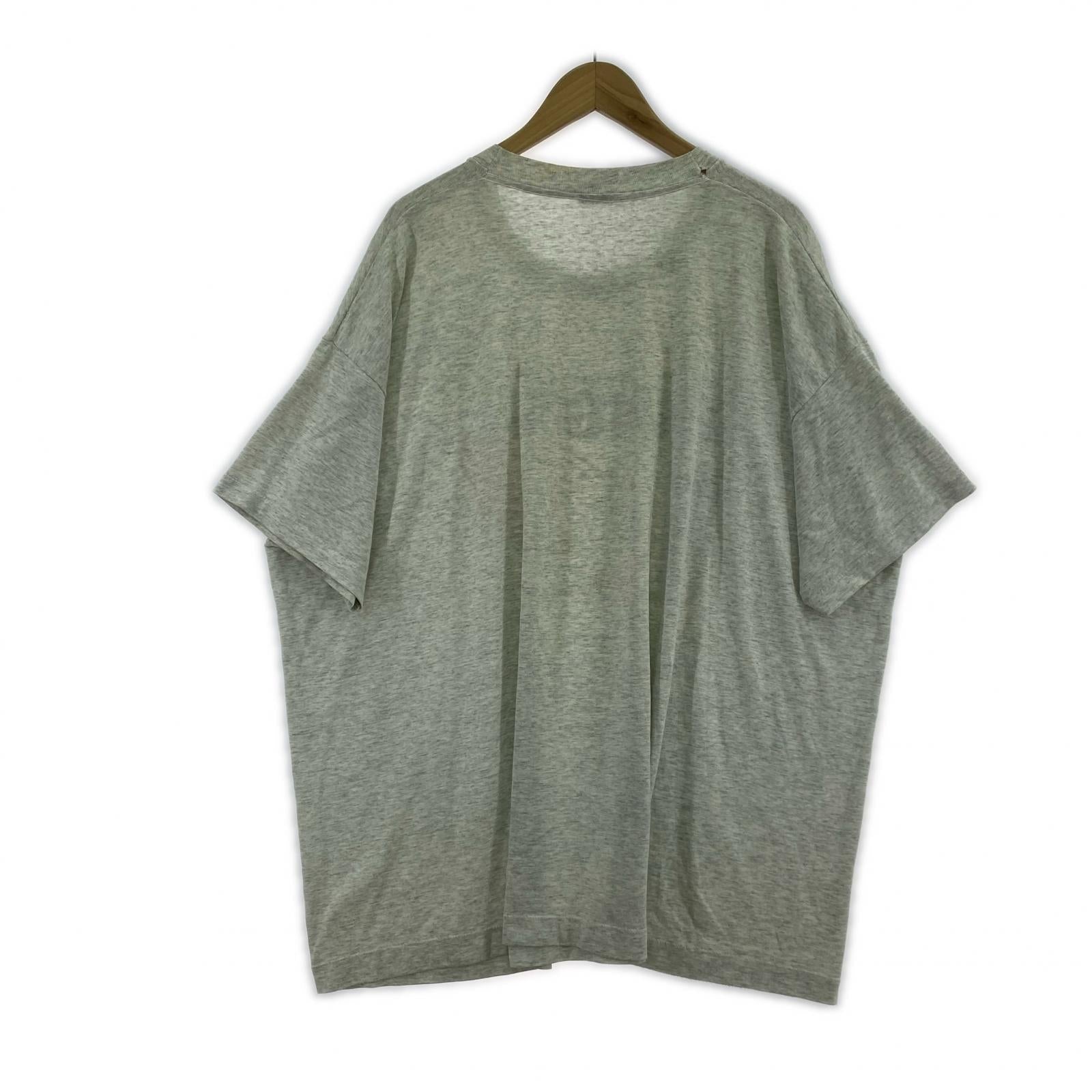半袖Tシャツ 90s FRUITボディ USA製 グレー (XXXL) グレー