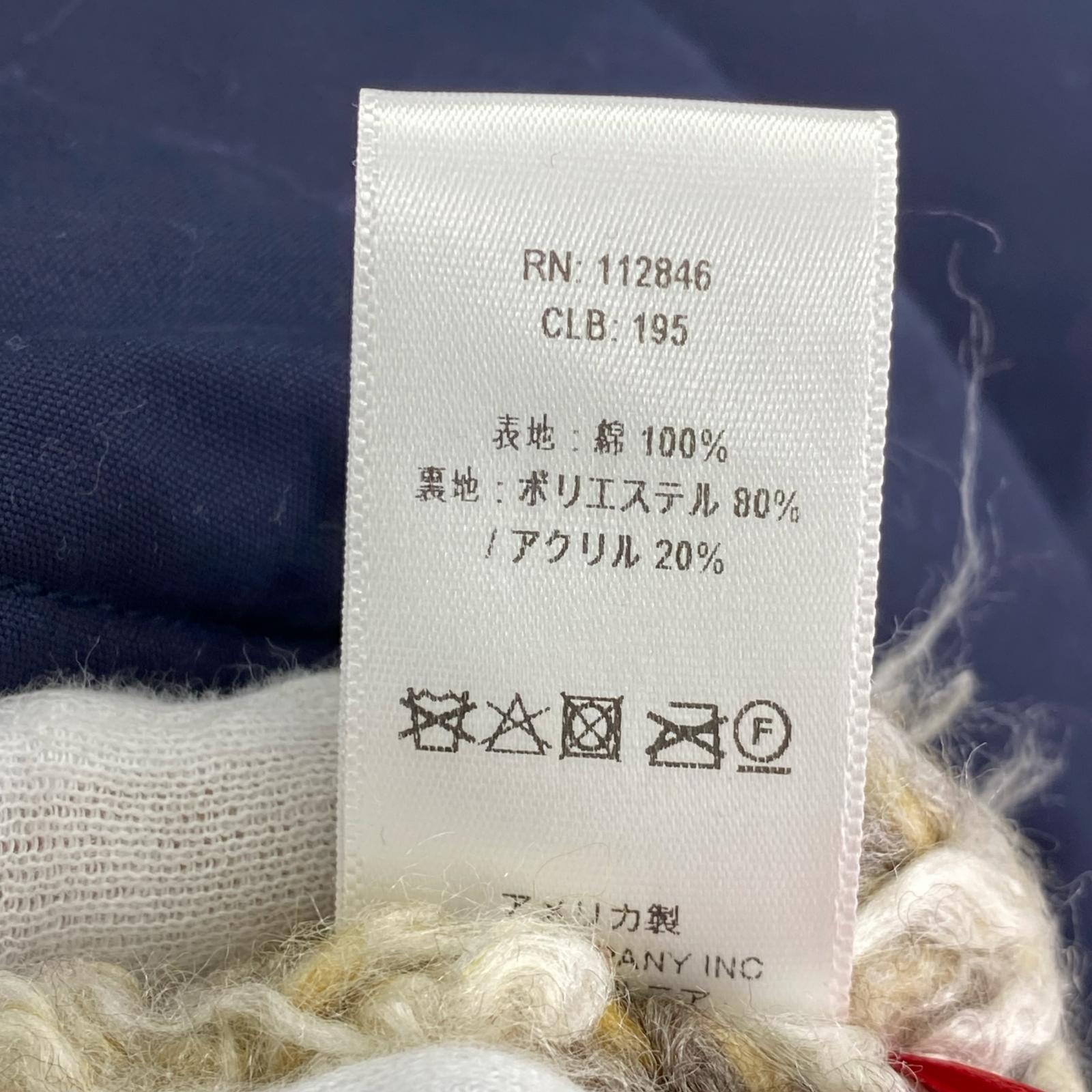 その他アウター 裏ファー チャイナベスト 42 ネイビー
