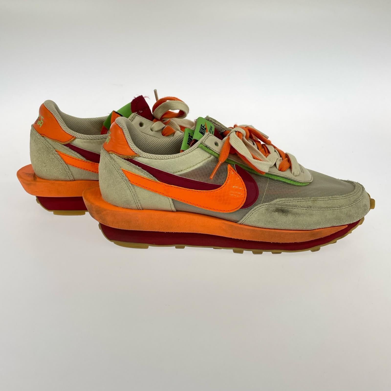 スニーカー Sacai CLOT LD Waffle Orange 27.0cm