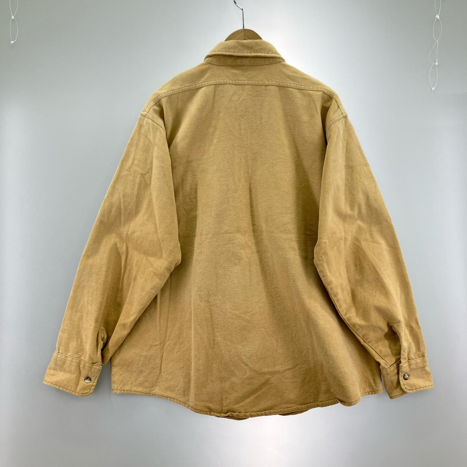 長袖シャツ BLACK DUCK USA製 モールスキン ベージュ(-) ベージュ