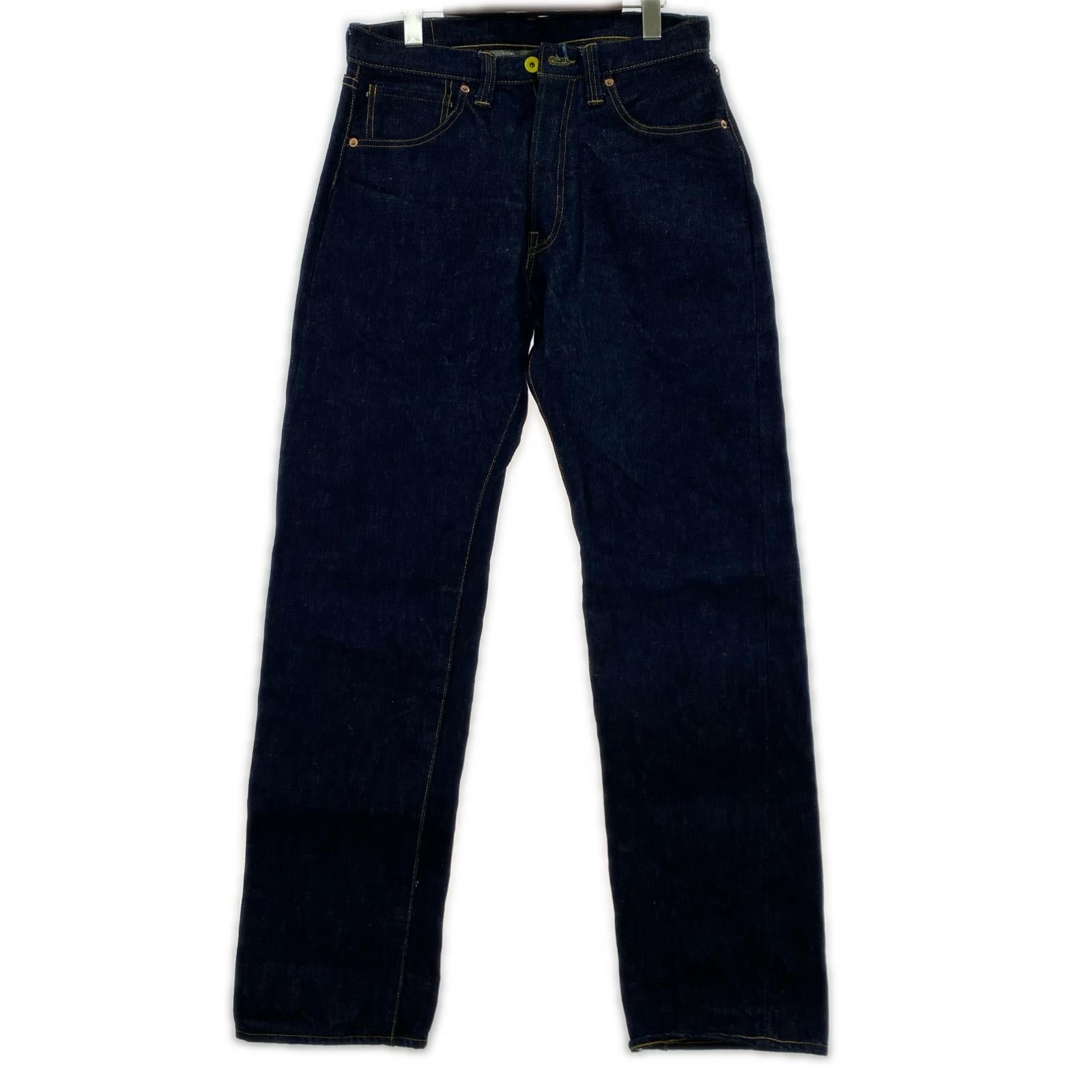 デニムパンツ SAMURAI JEANS 直営店限定祝優勝モデル ネイビー