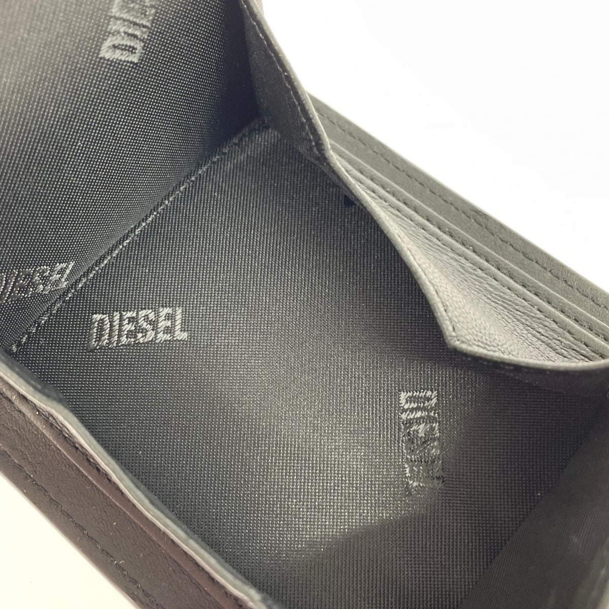 コンパクトウォレット DIESEL コンパクトウォレット ブラック