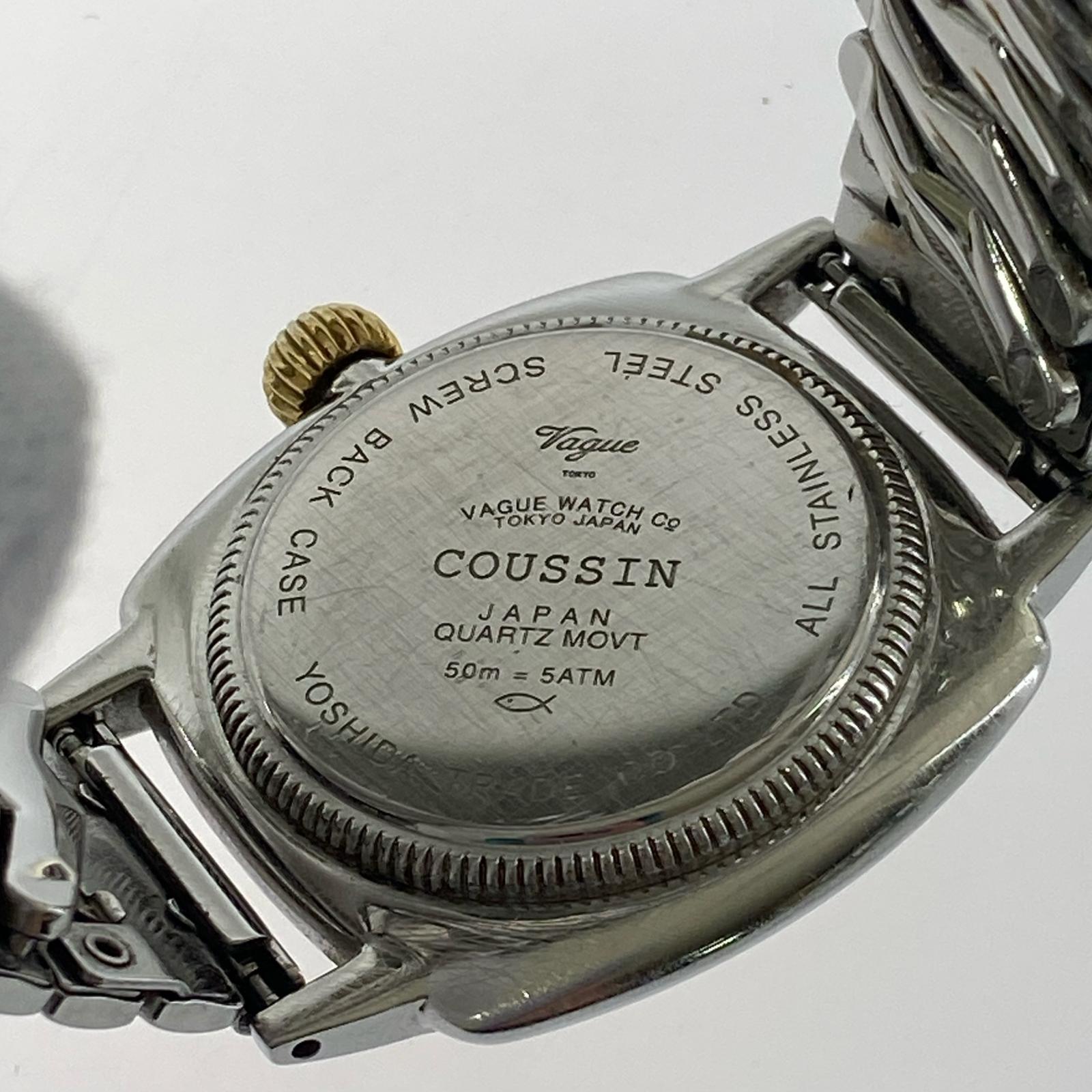 腕時計 VAGUE WATCH クォーツ 腕時計 シルバー
