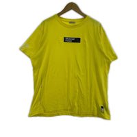 半袖Tシャツ ×FRAGMENT DESIGN LL イエロー