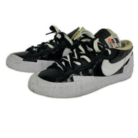 スニーカー BLAZER LOW SACAI BLACK US10 ブラック