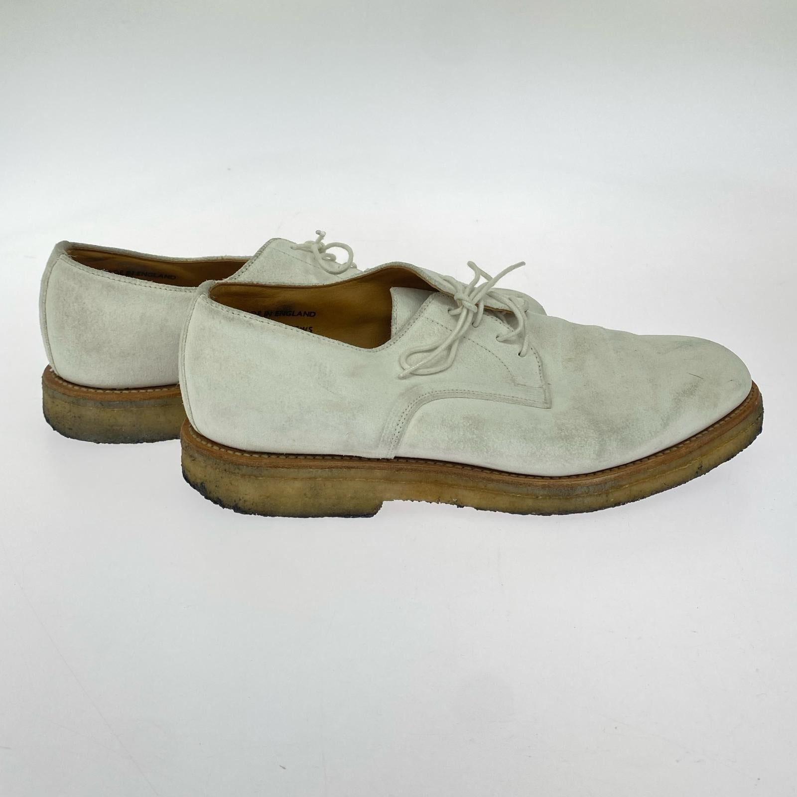 シューズ 3HOLE LEATHER SHOES ホワイト