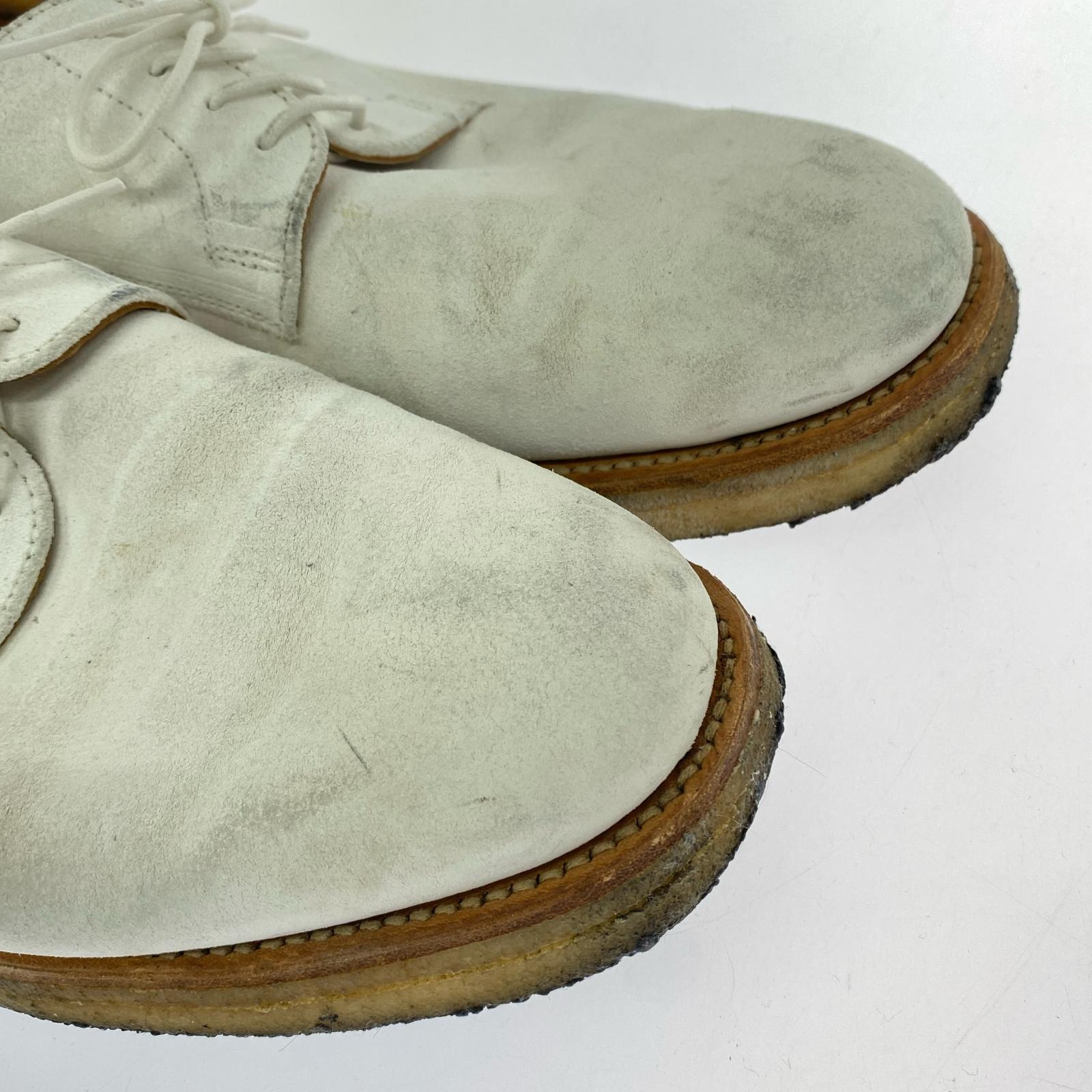 シューズ 3HOLE LEATHER SHOES ホワイト