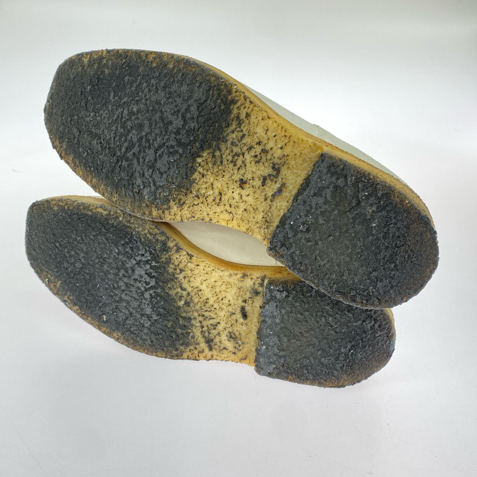 シューズ 3HOLE LEATHER SHOES ホワイト