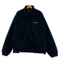 ジャケット OE Logo Faux Fur Coach Jacket ブラック