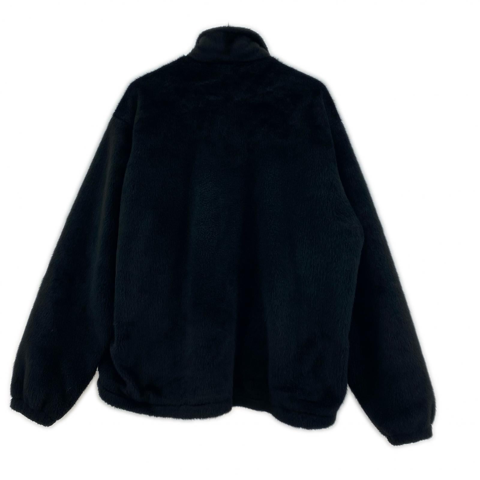 ジャケット OE Logo Faux Fur Coach Jacket ブラック