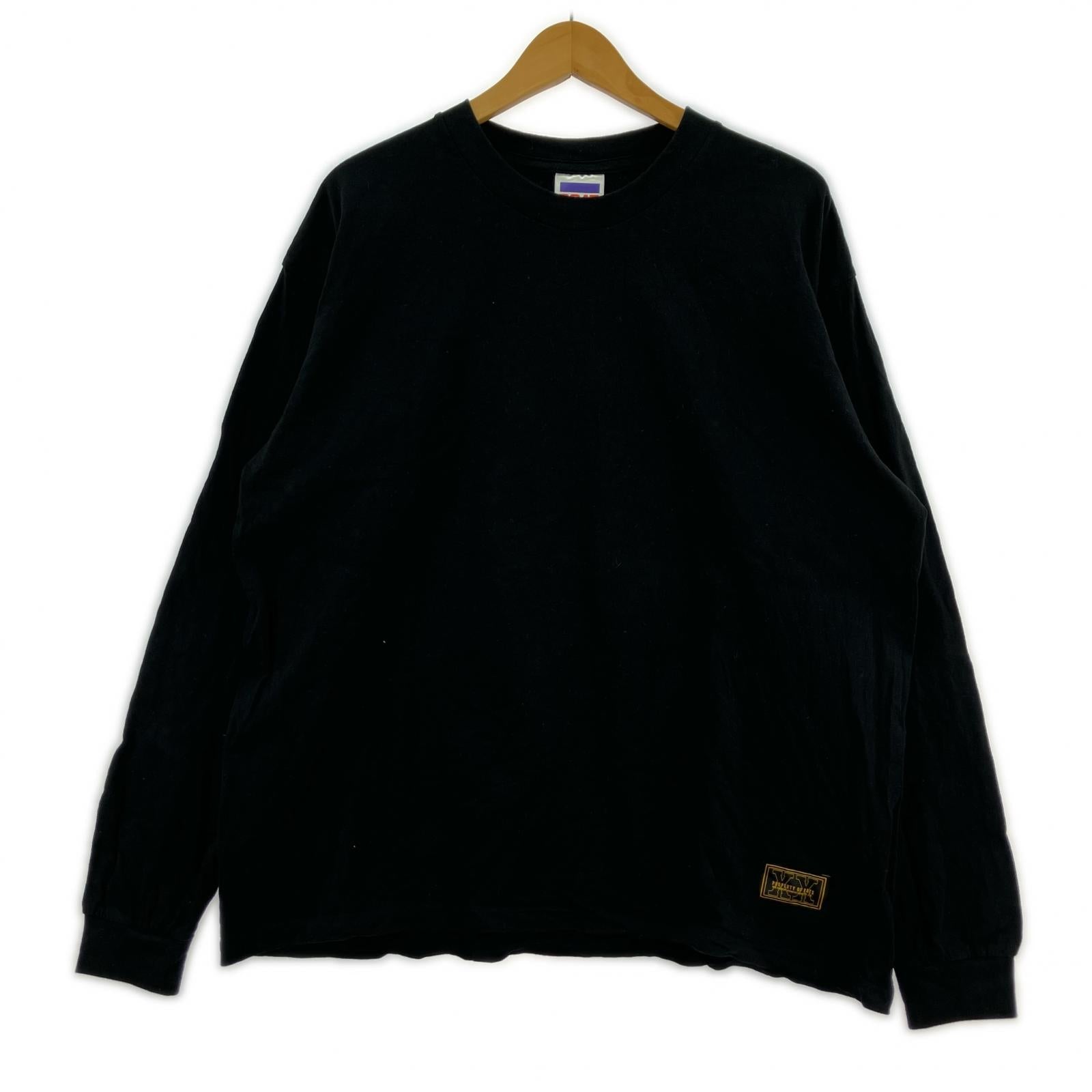 長袖Tシャツ × MASSES 黒 M M ブラック