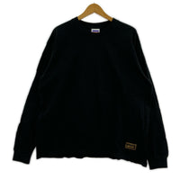 長袖Tシャツ × MASSES 黒 M M ブラック