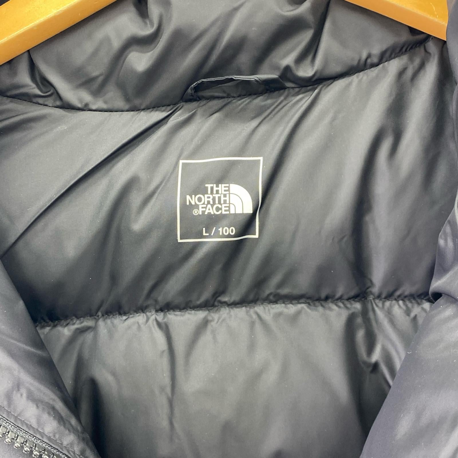 ダウンジャケット NUPTSE ブラック L ブラック