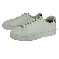 シューズ レザー size41 ホワイト 25.5cm (US7 1/2 UK7 EU41)