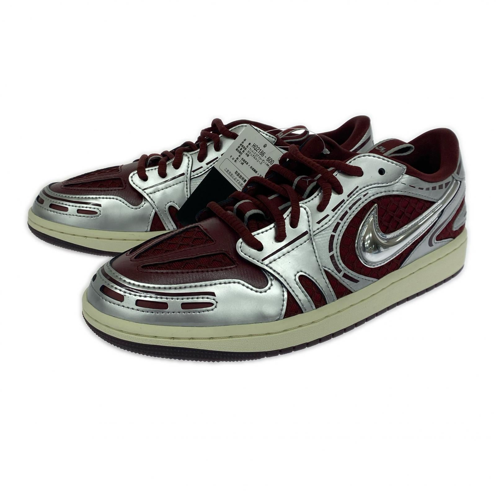 スニーカー AJ1 LOW HQ2186-600 (27.5cm) 27.5cm (US9 1/2 UK9 EU45) レッド