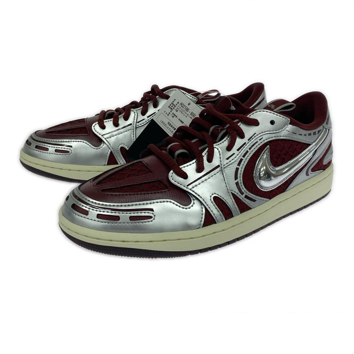 スニーカー AJ1 LOW HQ2186-600 (27.5cm) 27.5cm (US9 1/2 UK9 EU45) レッド