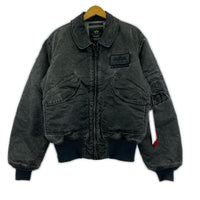 ブルゾン ALPHA×WIND AND SEA 25SS CWU-45P MA-1 M ブラック