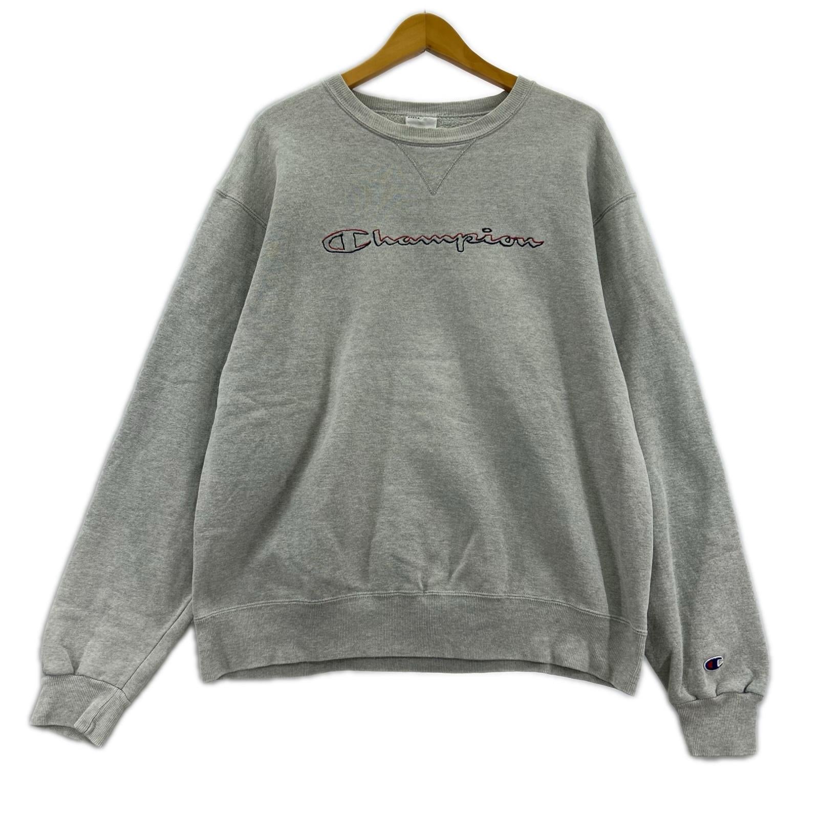 スウェット 90s ロゴスウェット グレー L L グレー