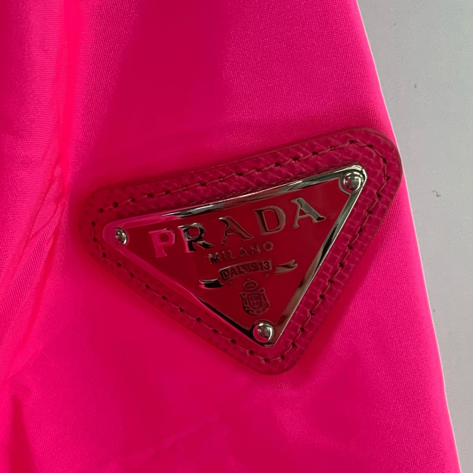 PRADA 29Z597 ピンク ナイロンジャケット 40