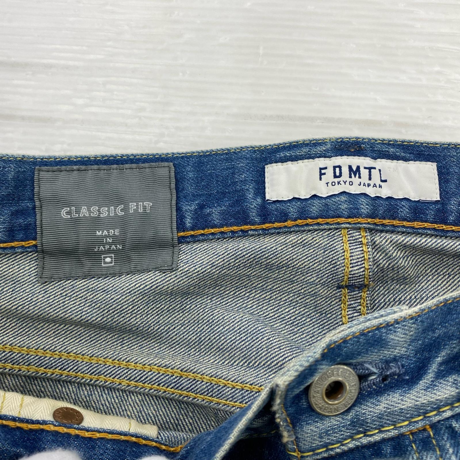 デニムパンツ ファンダメンタル FDMTL CLASSIC FIT DENIM CS127