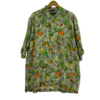半袖シャツ 90s ボタニカル アロハ (L) L